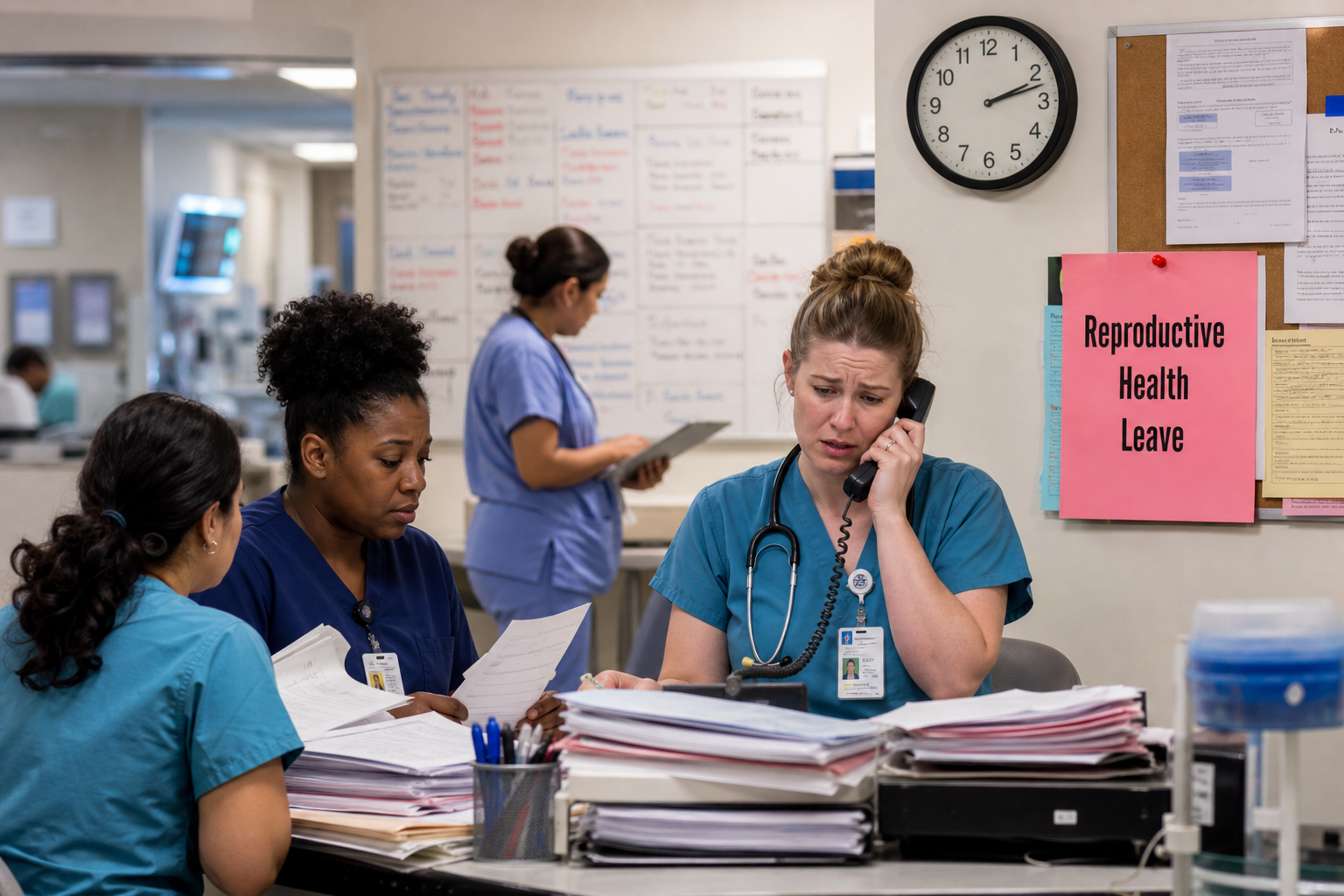 REPRODUCTIVE HEALTH LEAVE: Your Body Is Not a Workplace Policy. Here's What We're Doing About It.