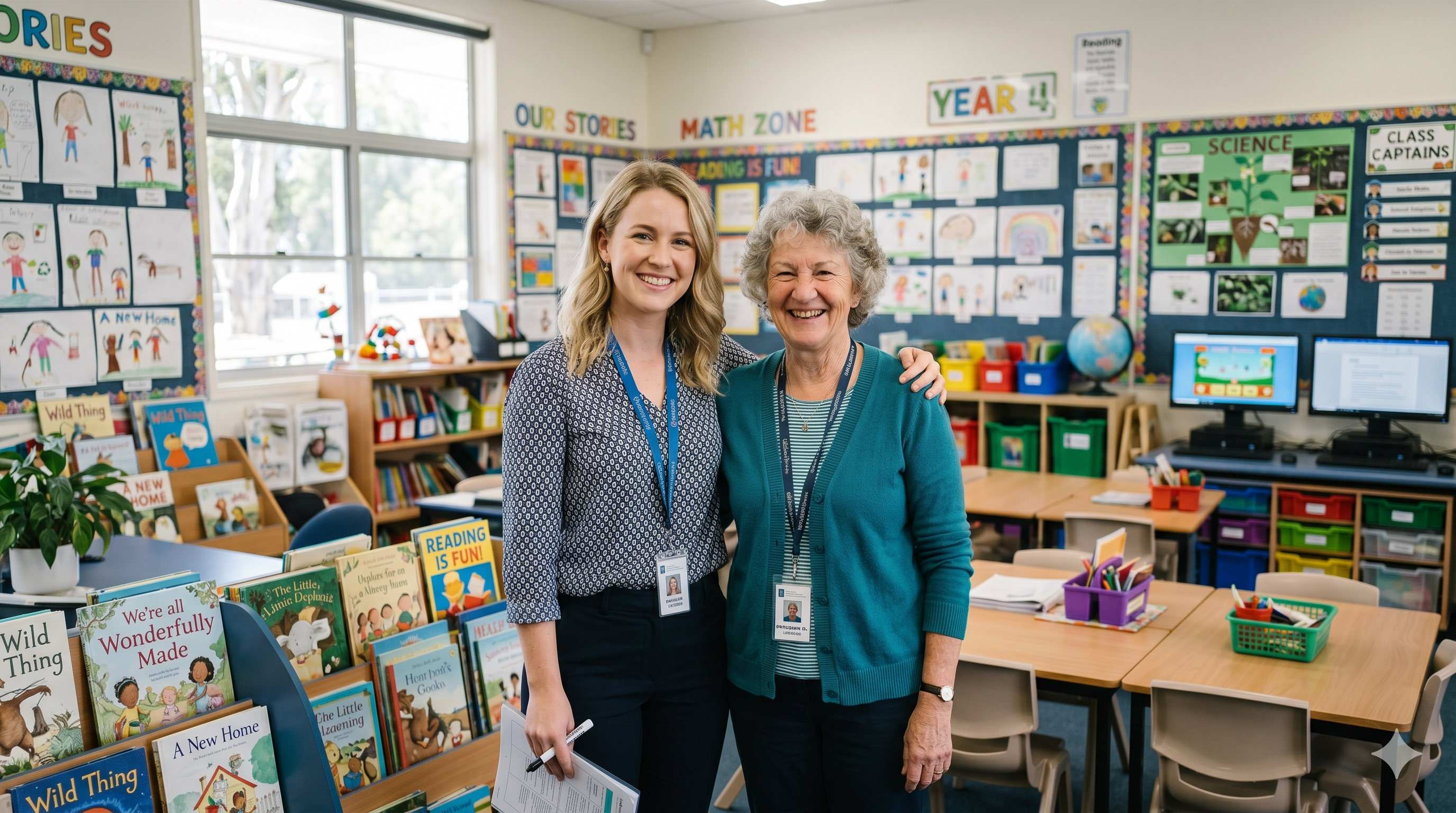 The Wisdom Advantage: Giving New Teachers a Hand
