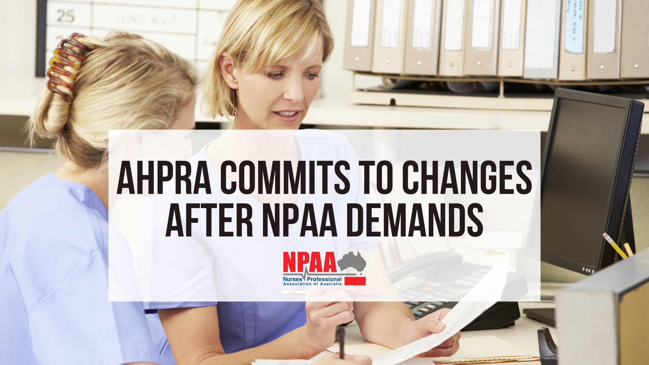 AHPRA Commits to Changes After NPAA Demands
