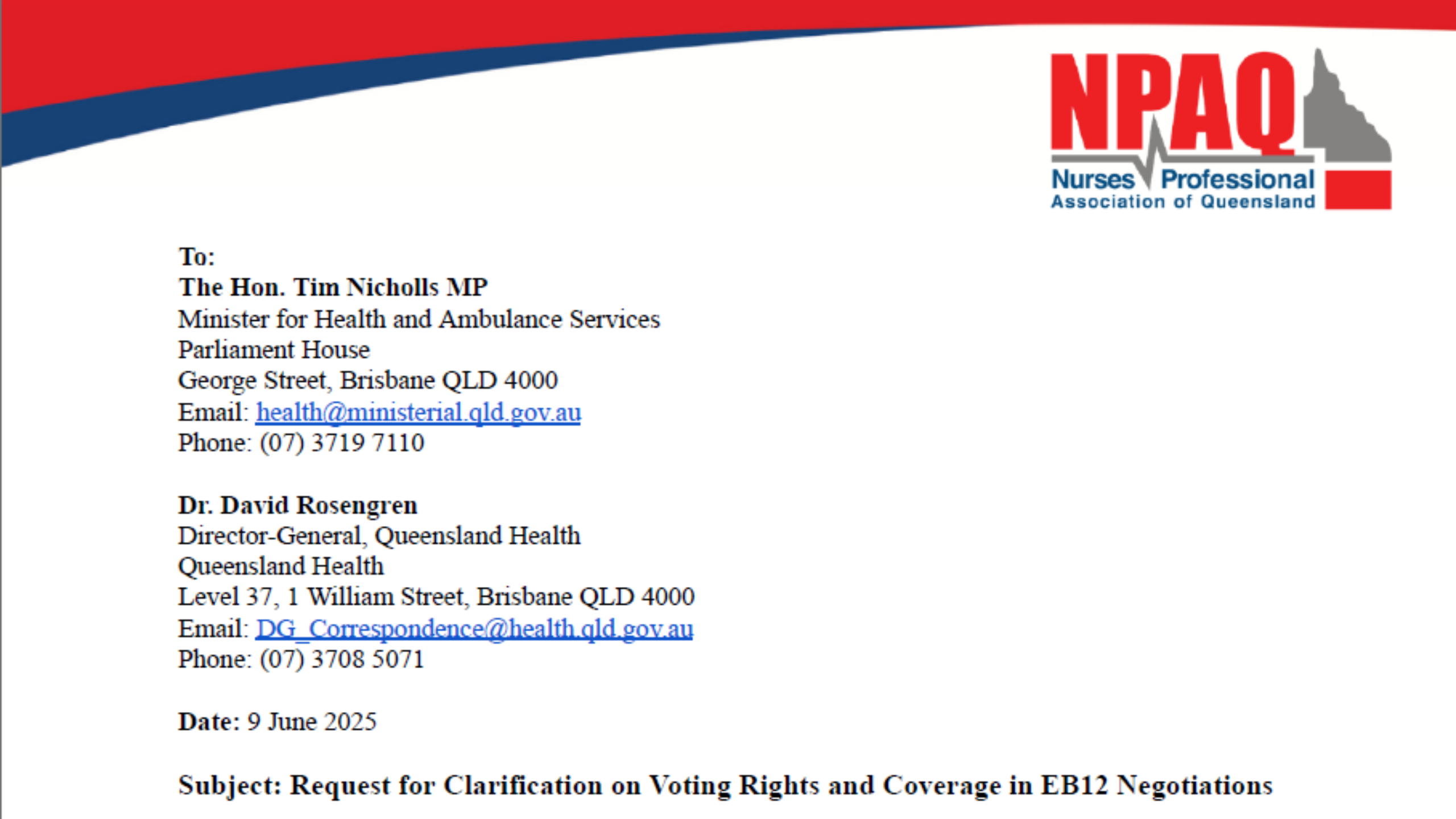 EB12: You Have a Right to Vote. You Will Be Covered. Don’t Believe the Lies.