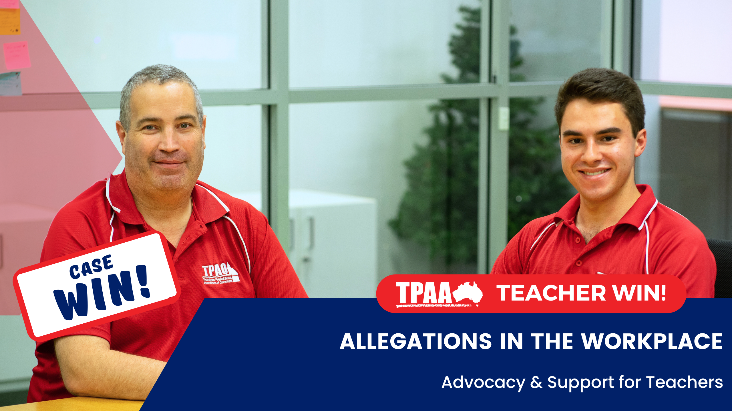 Case Win: Allegations in the Workplace